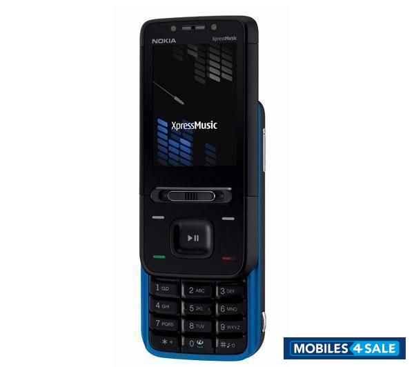 Red-blue Nokia XpressMusic 5610