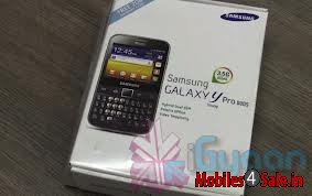 Black Samsung Galaxy Y Pro Duos B5512