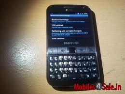 Black Samsung Galaxy Y Pro Duos B5512