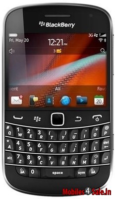 Black BlackBerry Bold 9900