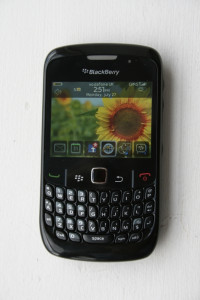 Black BlackBerry Curve 8520