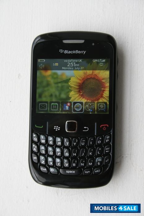 Black BlackBerry Curve 8520