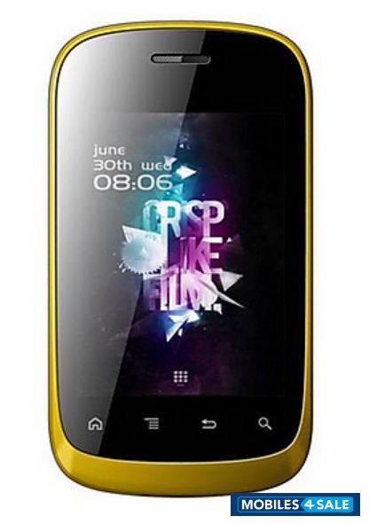 Yellow Micromax A52