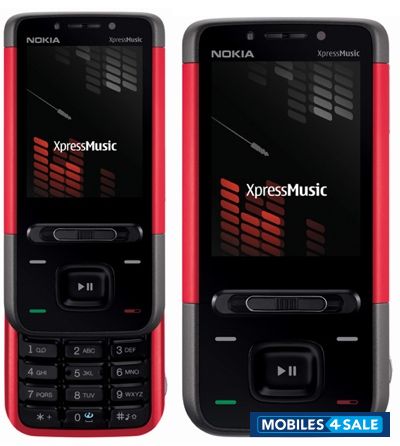 Red Nokia XpressMusic 5610