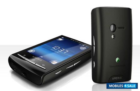 Black Sony Ericsson Xperia mini