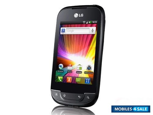 Black LG Optimus Net