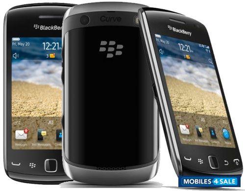 Black BlackBerry Curve 9380