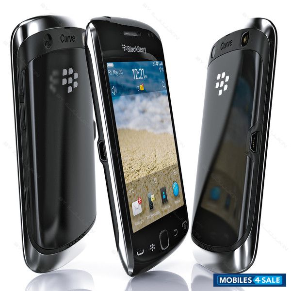 Black BlackBerry Curve 9380