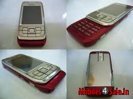 Silver Red Nokia E66