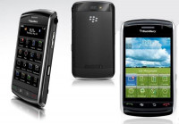 Black BlackBerry Storm 9530