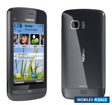 Black Nokia C5-03