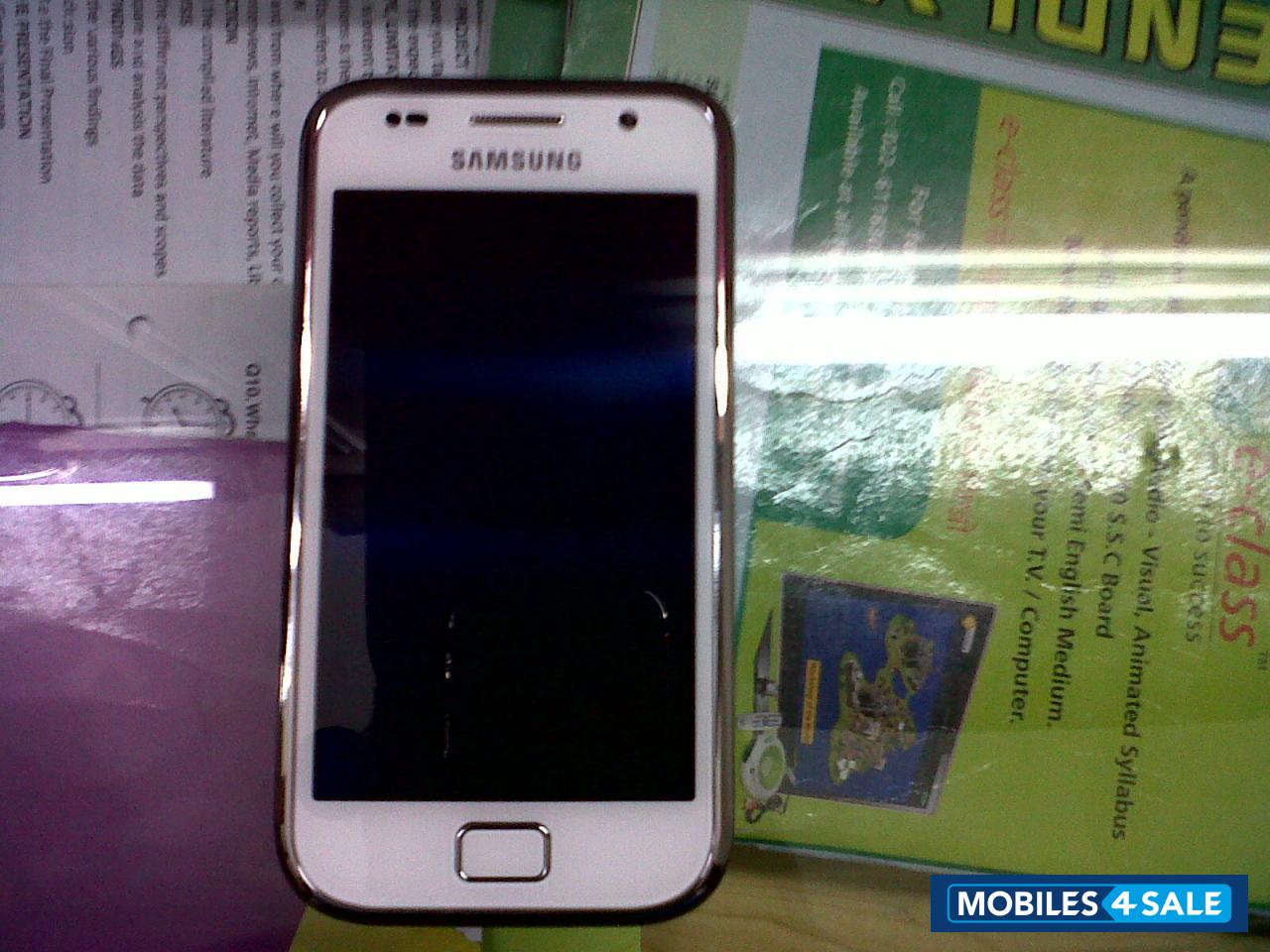 Pure White Samsung Galaxy S Plus