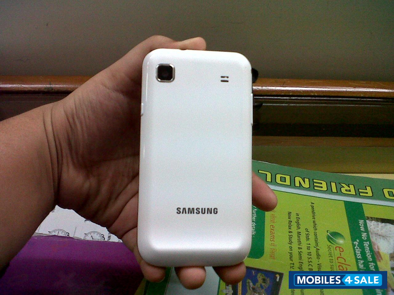 Pure White Samsung Galaxy S Plus