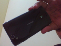 Black Sony Ericsson Xperia arc S