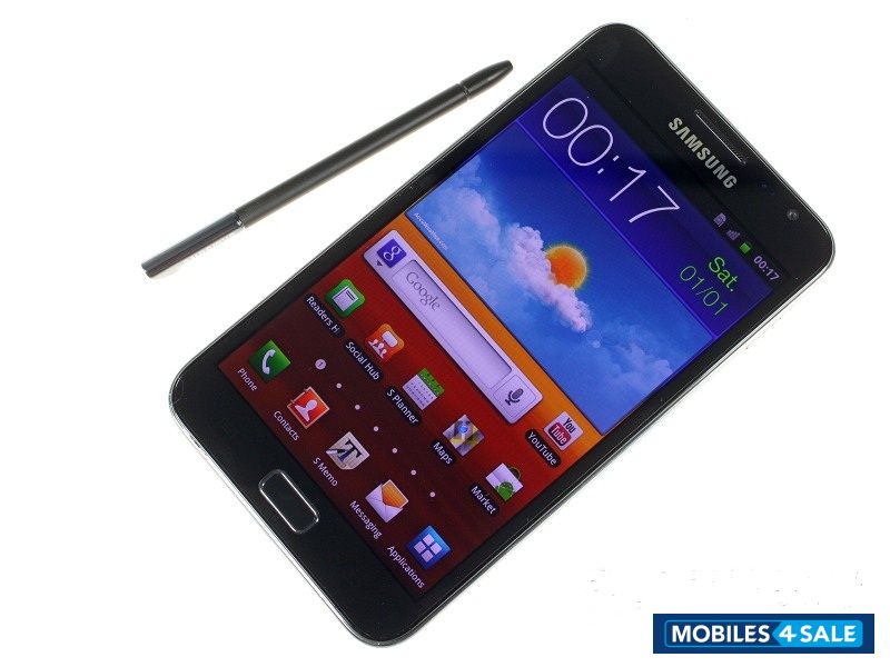 Black Samsung  galaxy note n7000