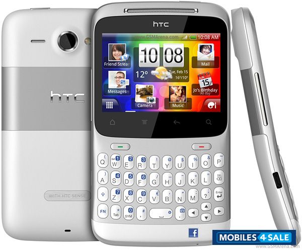 White HTC ChaCha