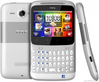 White HTC ChaCha