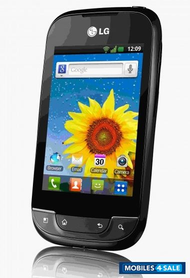 Black LG Optimus Net