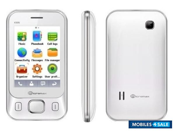 White Micromax X335