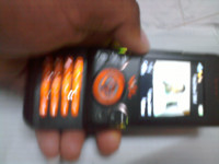 Black Sony Ericsson W580