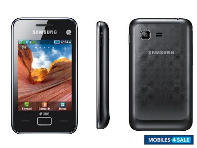 Black Samsung GT-series GT S5222