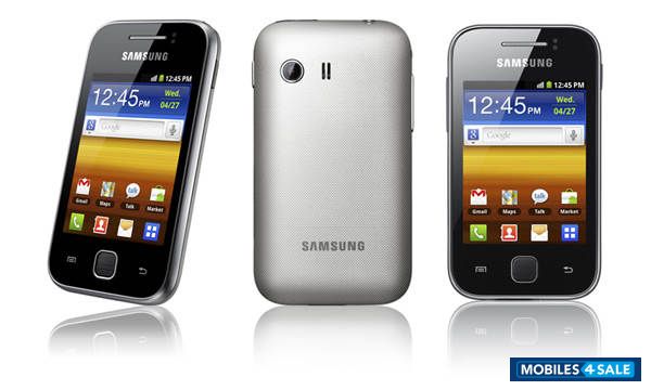 Silver Samsung Galaxy Y