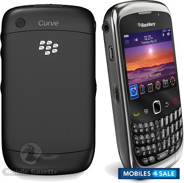 Black BlackBerry Curve 9300