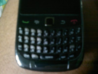 Black BlackBerry Curve 9300