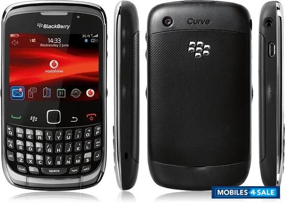 Black BlackBerry Curve 9300