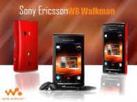 Black, Red Sony Ericsson W8