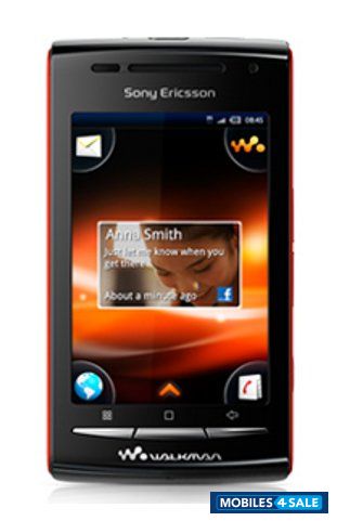 Front Black And Back Red?black Sony Ericsson W8