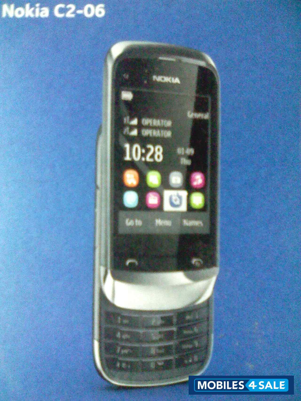 Metallic Black Nokia C2-06