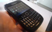 Black BlackBerry Curve 8520