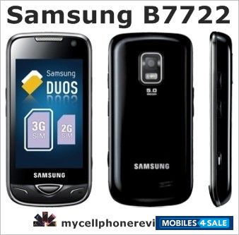 Black Samsung GT-series GT-B7722