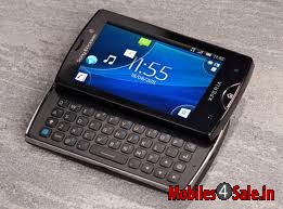 Black Sony Ericsson Xperia mini pro