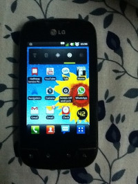 Black LG Optimus Net