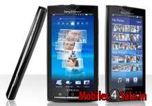 Black Sony Ericsson Xperia X10