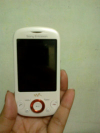 White Sony Ericsson W-series sony ericsson w 20 zylo