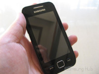 Black Samsung Wave 525