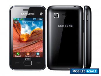 Modern Black Samsung GT-series S5222