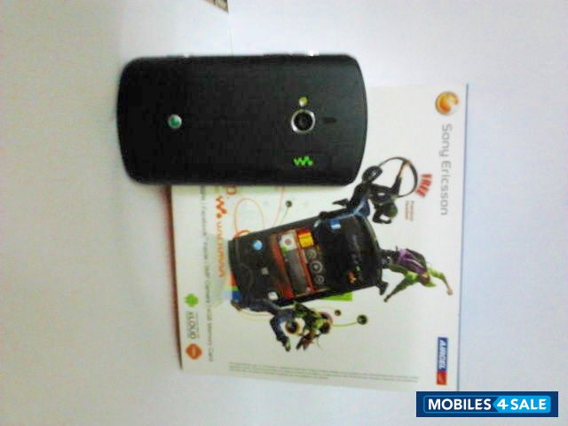 Black Sony Ericsson WT19i live with walkman