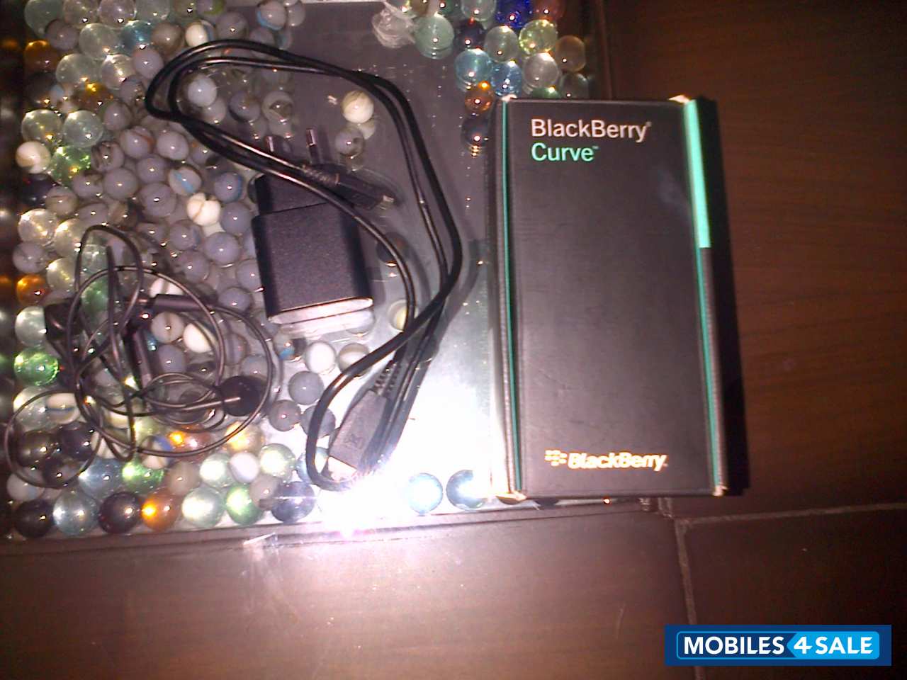 Black BlackBerry Curve 9320