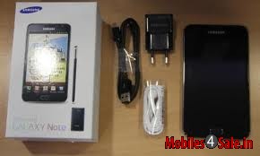 Black Samsung Galaxy Note