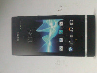 Black Sony Xperia U