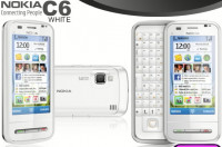 White Nokia C6