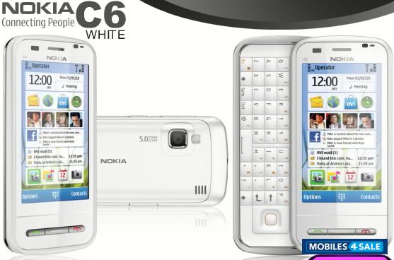 White Nokia C6