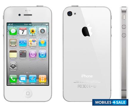 White Apple iPhone 4S