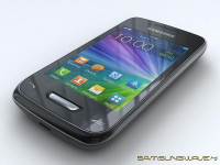 Metallic Black Samsung Wave Y