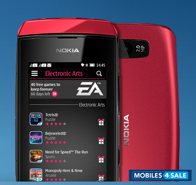 Red Nokia Asha 305