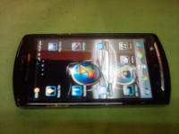 Black Sony Ericsson Xperia neo V